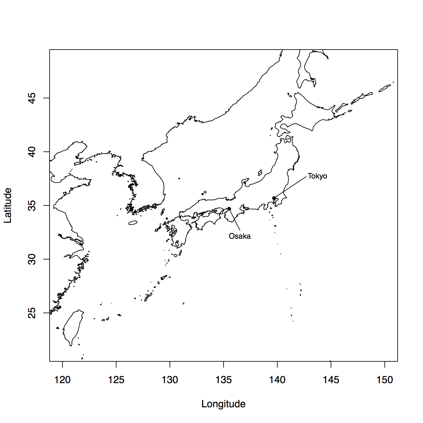 Rで地図作成 Akihiko Noda